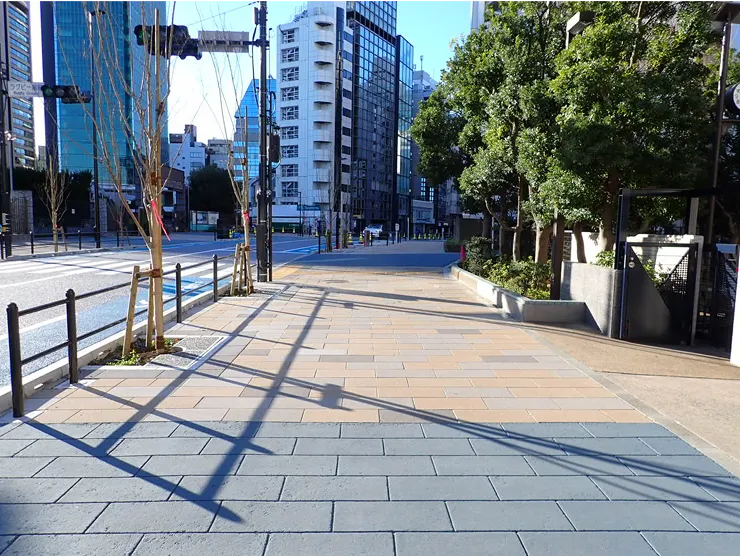 北青山二丁目道路整備工事(歩道拡幅)|施工後・2枚目