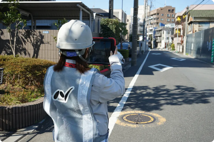 現場へ出発のイメージ画像