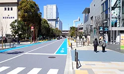 北青山二丁目道路整備工事（歩道拡幅）